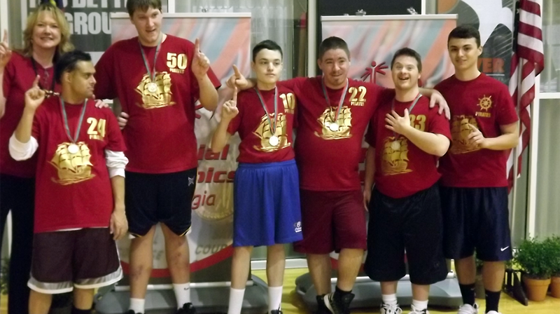 Special Olympics Basketball Team Gwinnett County
